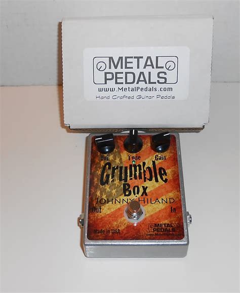 metal pedals grumble box|Metal Pedals Johnny Hiland Grumble Box .